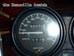 Compteur kilométrique de la Honda NTV650 Revere à 110 000 km
