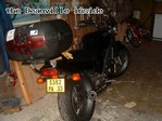 La Honda NTV650 Revere au garage